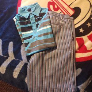 Sligo Golf Shorts 32 & Polo M